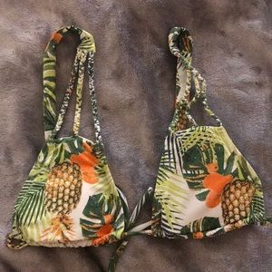 San lorenzo 3 strap halter top